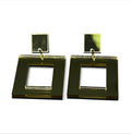 Golden Square Pendientes - producto