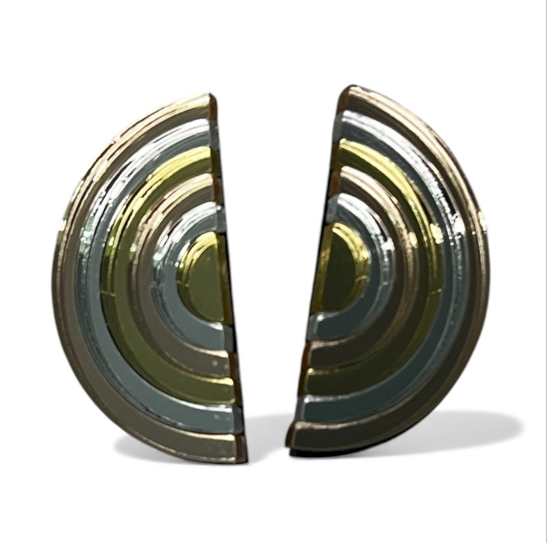 Half Moon Arcs Pendientes - producto