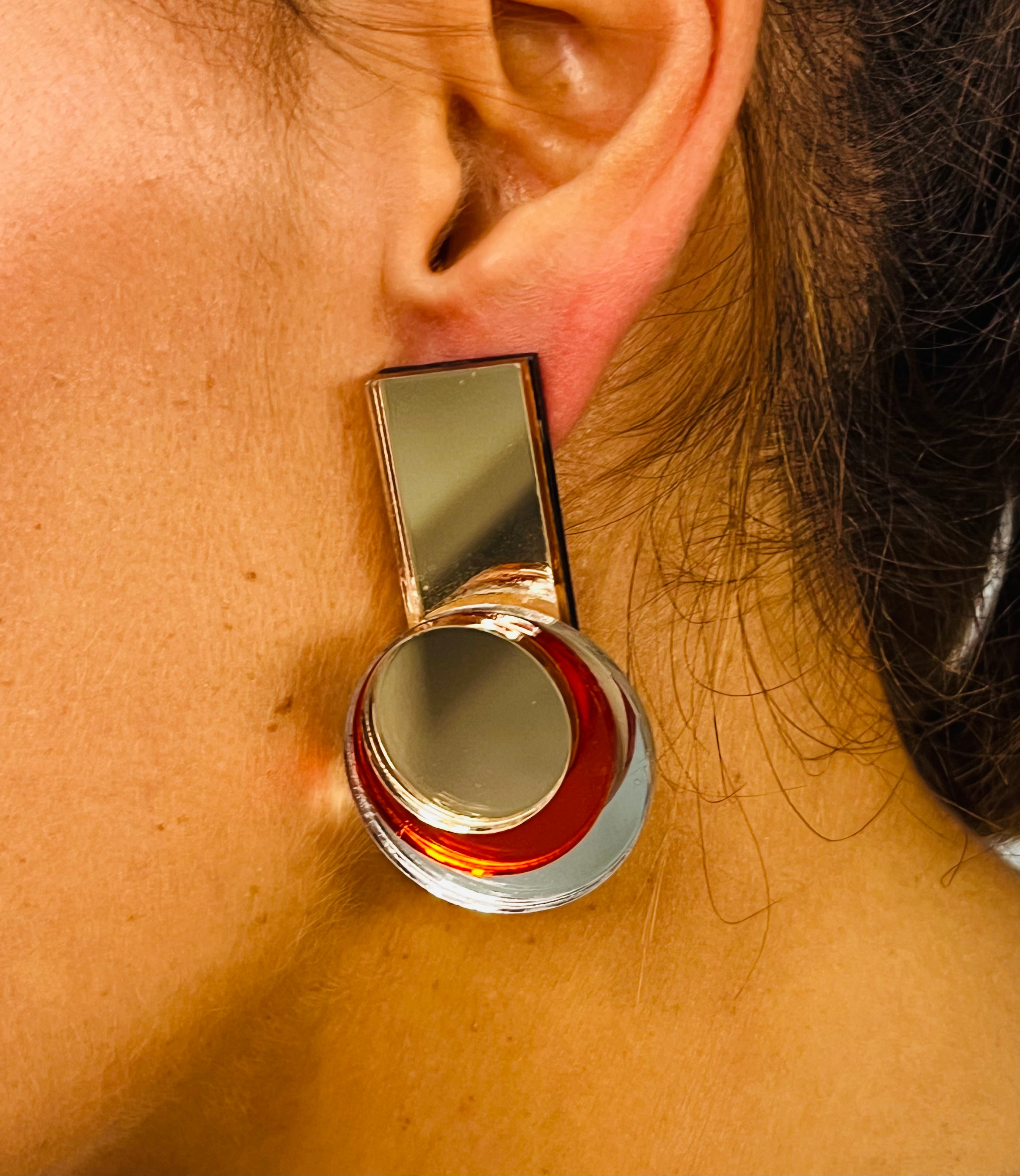Red Moon Pendientes - modelo